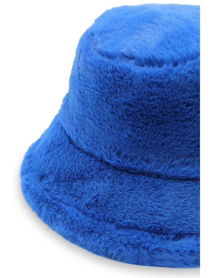 Carla Bucket Hat in Cobalt Blue image 3