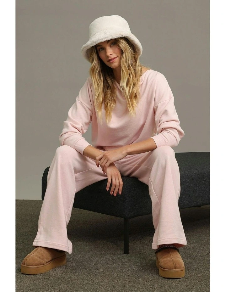 Carla Bucket Hat in Cream image 3