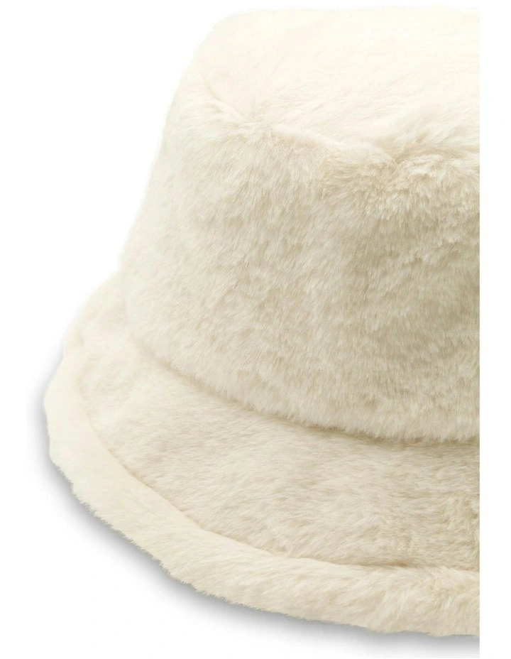 Carla Bucket Hat in Cream image 4