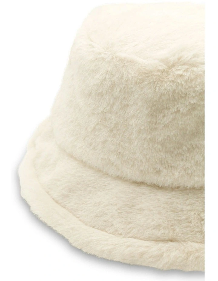 Carla Bucket Hat in Cream image 4
