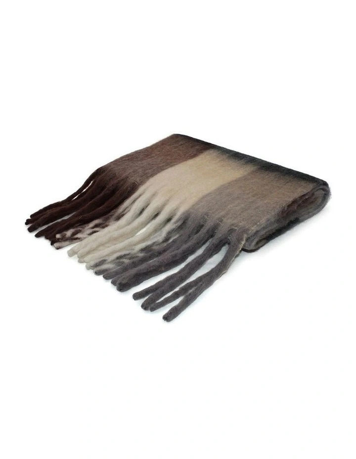 Ezra Scarf in Brown image 2