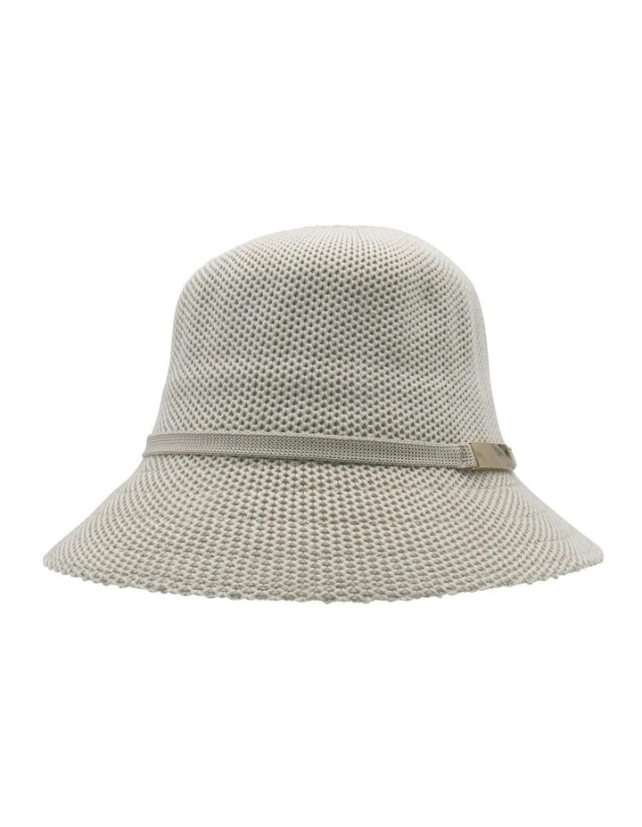 Lavinia Bucket Hat in Beige image 3