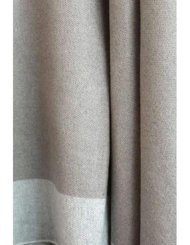 Leonora Poncho in Camel and Beige image 4