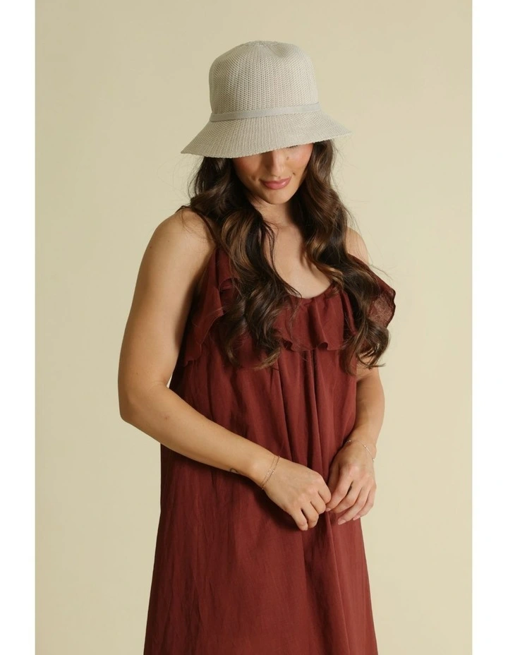 Lavinia Bucket Hat in Natural image 1
