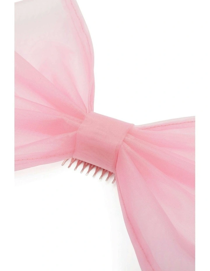 Kinsleigh Bow in Pink image 5