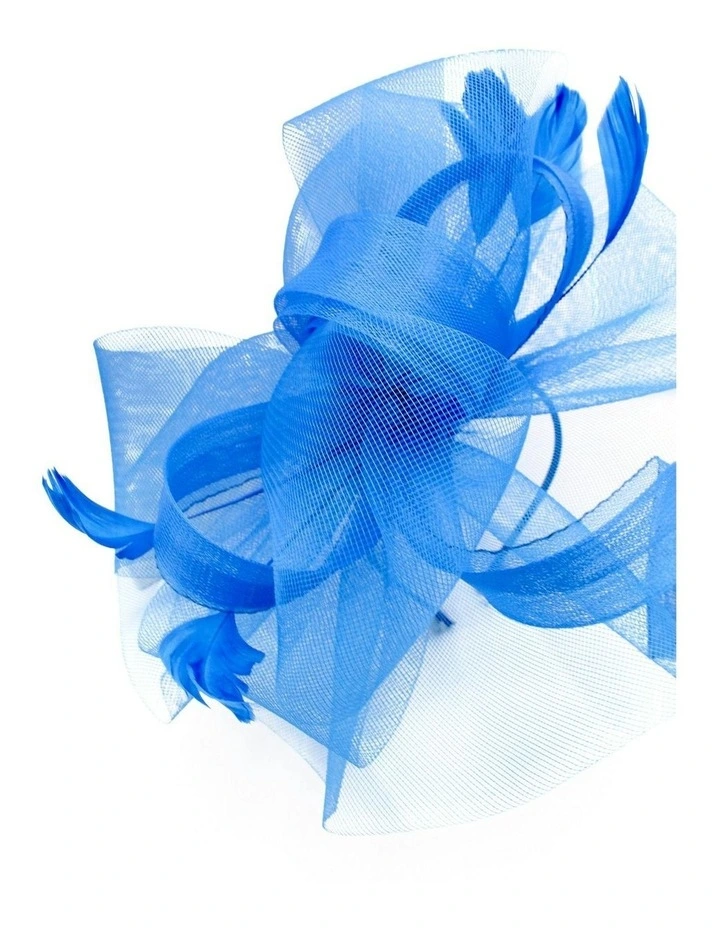 Iris Fascinator in Blue image 3