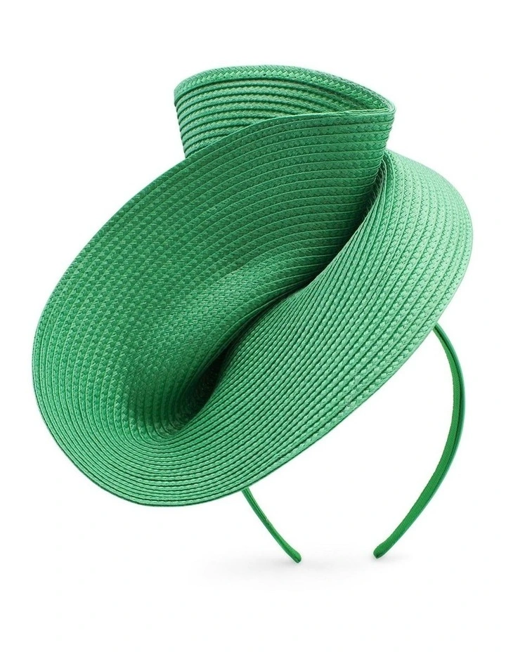 Alexia Fascinator in Green image 5