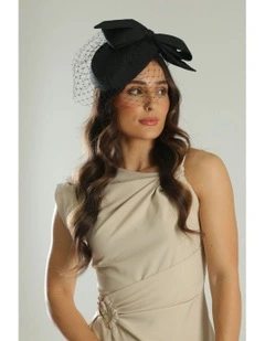 Alina Fascinator in Black