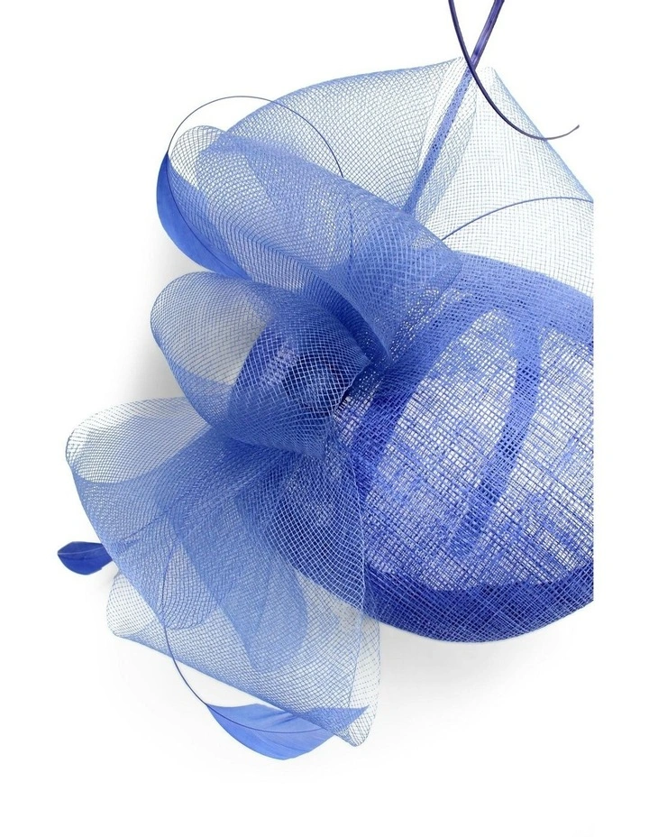 Gabriela Fascinator in Cobalt Blue image 3