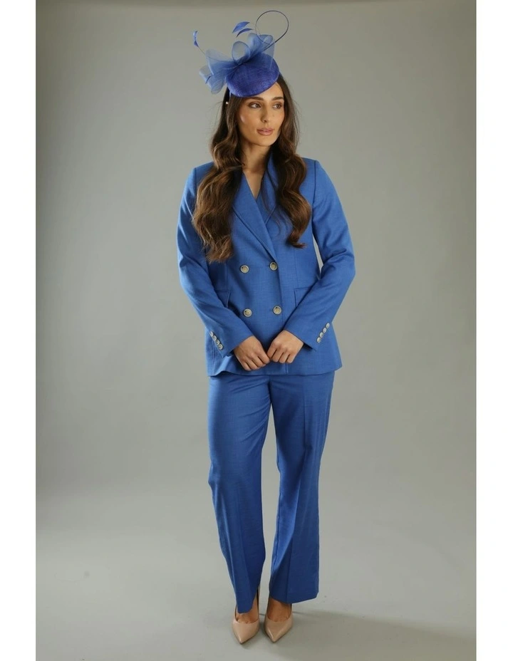 Gabriela Fascinator in Cobalt Blue image 4