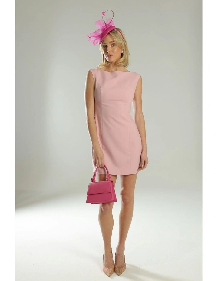 Gabriela Fascinator in Hot Pink image 3