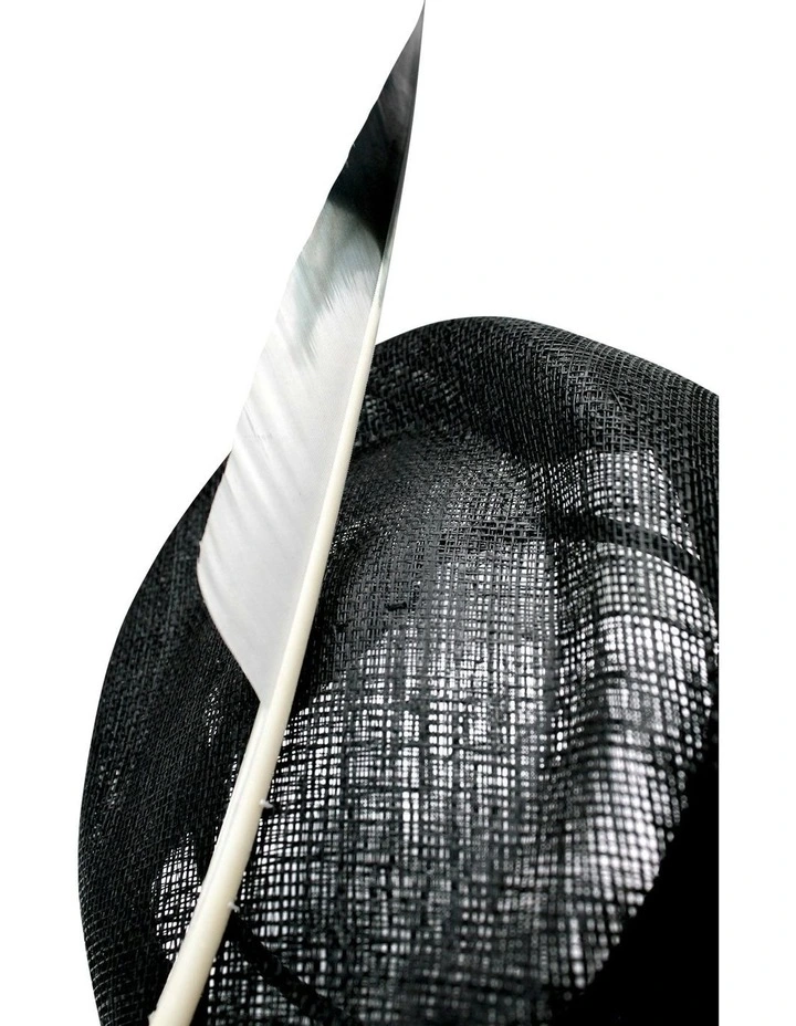 Gwen Fascinator in Black image 6