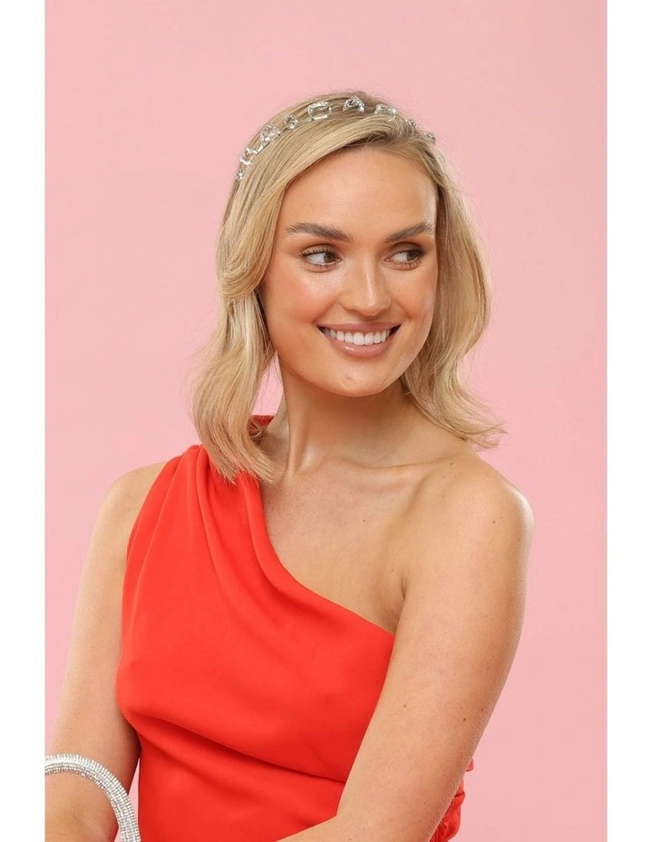 Clarisse Headband in Crystal image 2