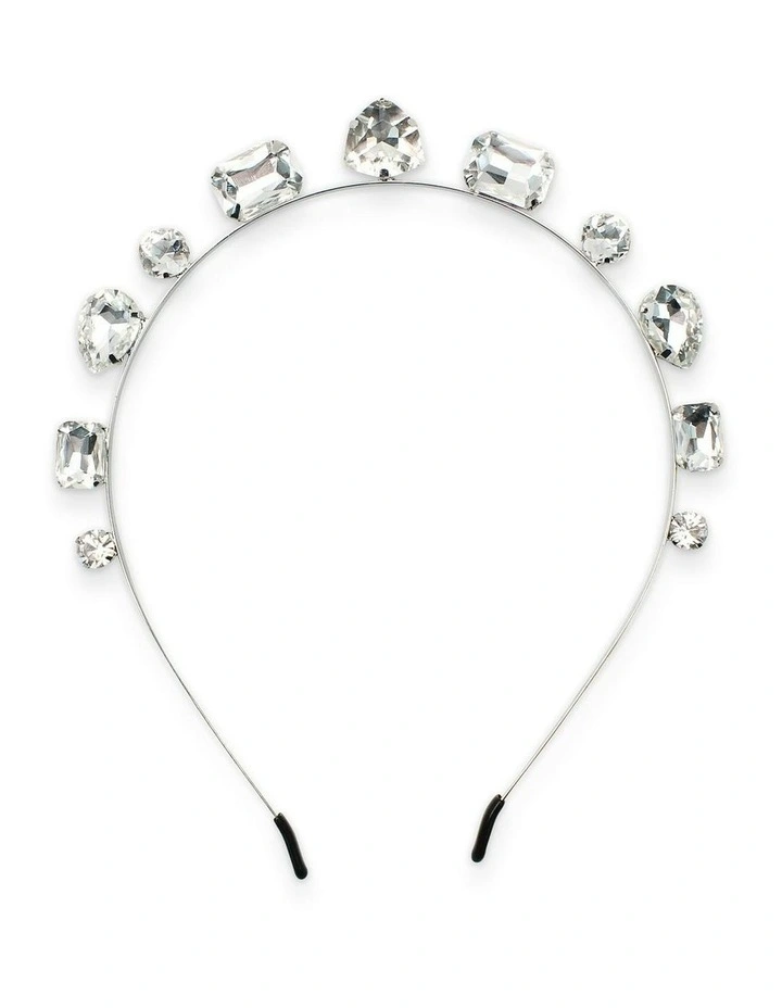 Clarisse Headband in Crystal image 3