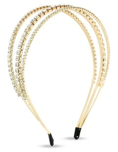 Halsey Headband in Crystal