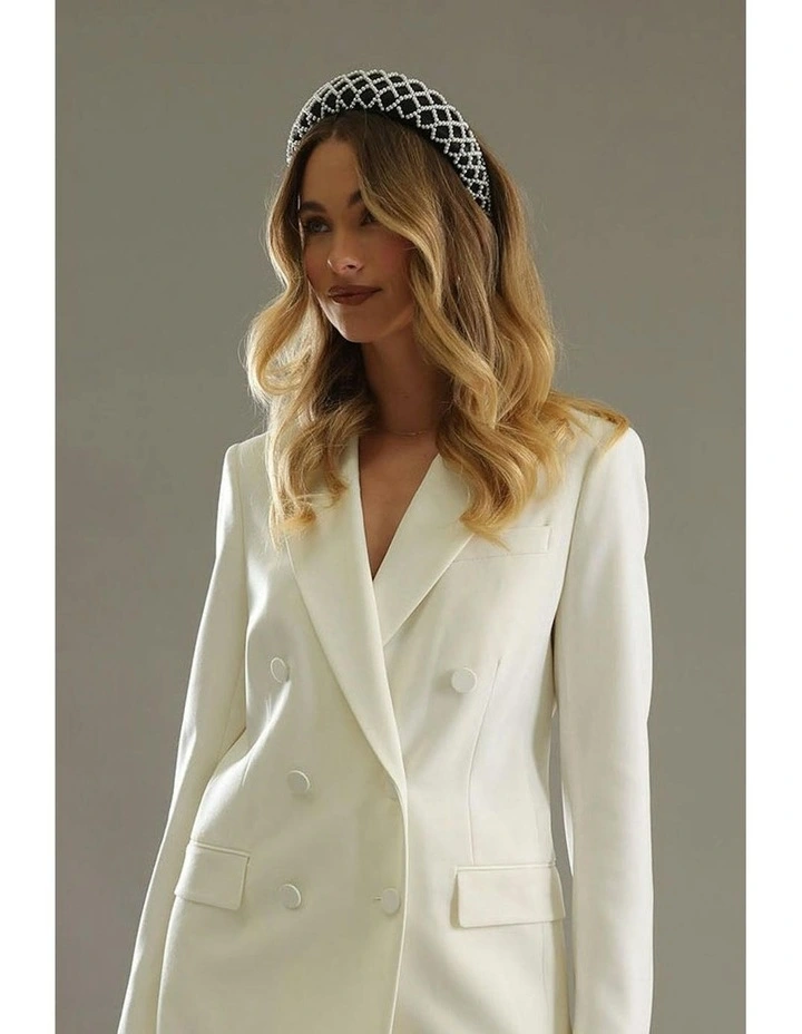 Valencia Headband in Black image 4