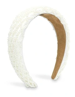 Valencia Headband in White