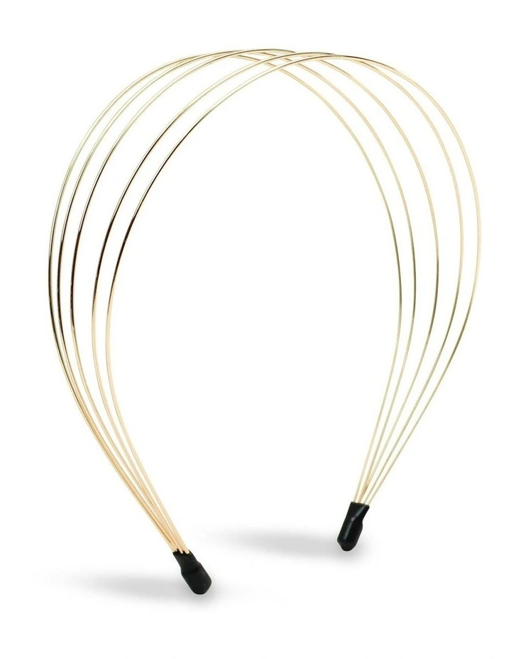 Lillian Headband in Gold image 1