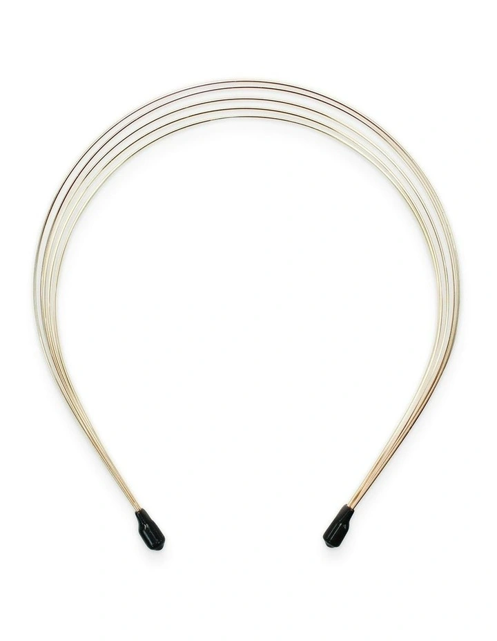 Lillian Headband in Gold image 4