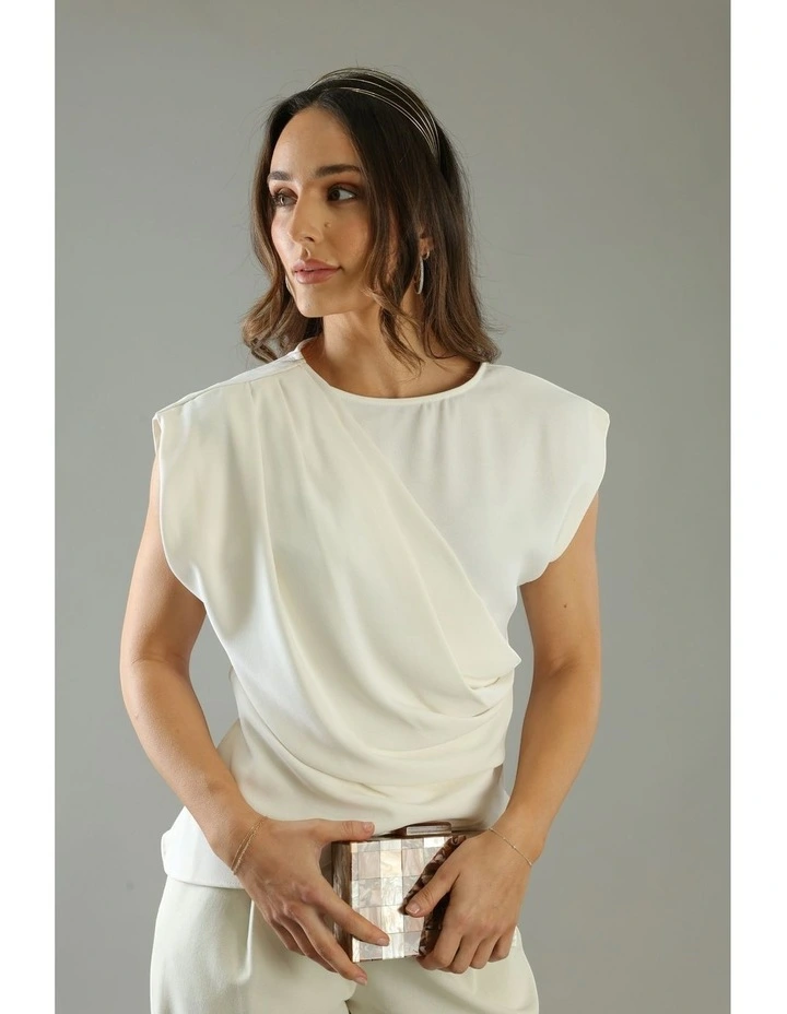 Lillian Headband in Gold image 7