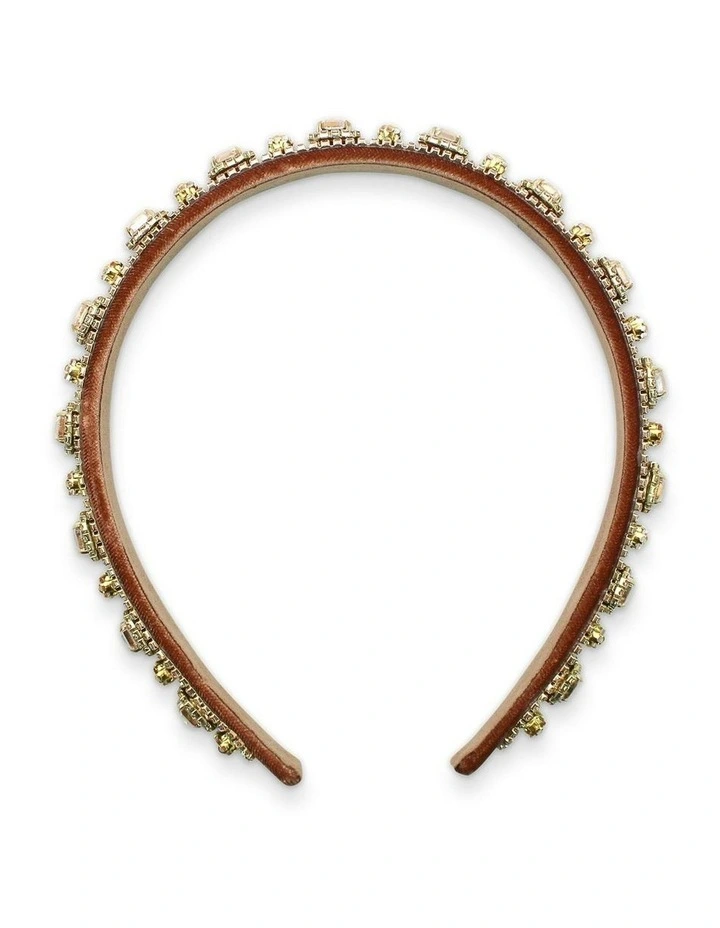 Sabine Headband in Gold image 3