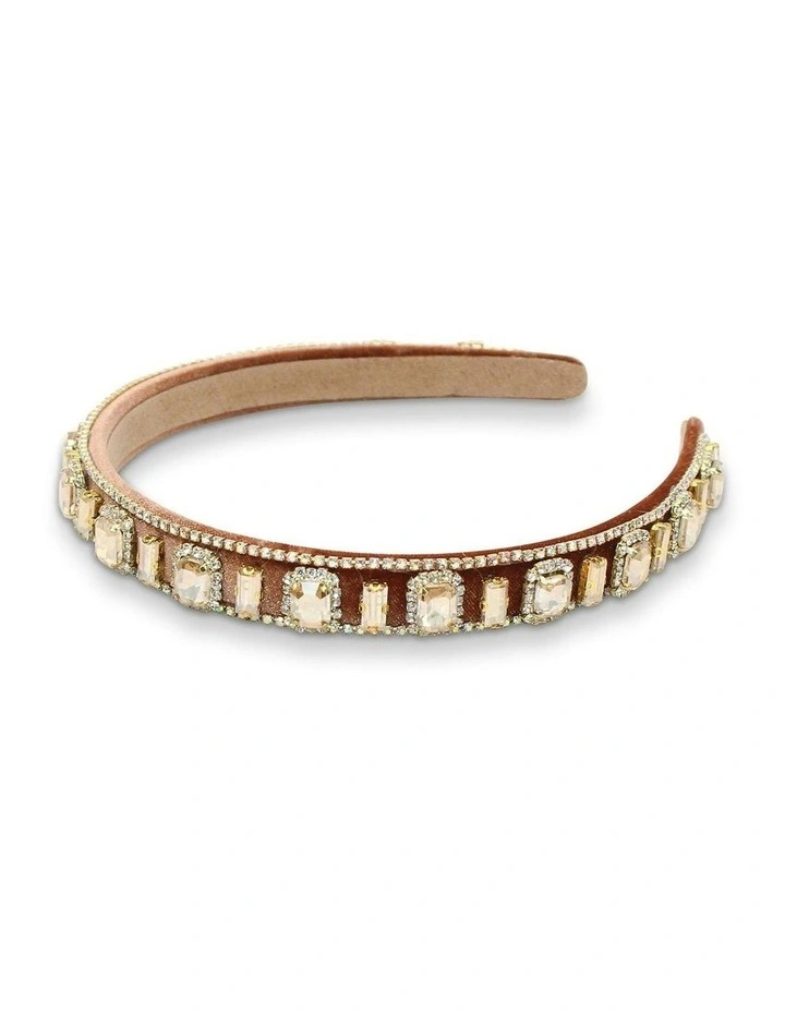 Sabine Headband in Gold image 5