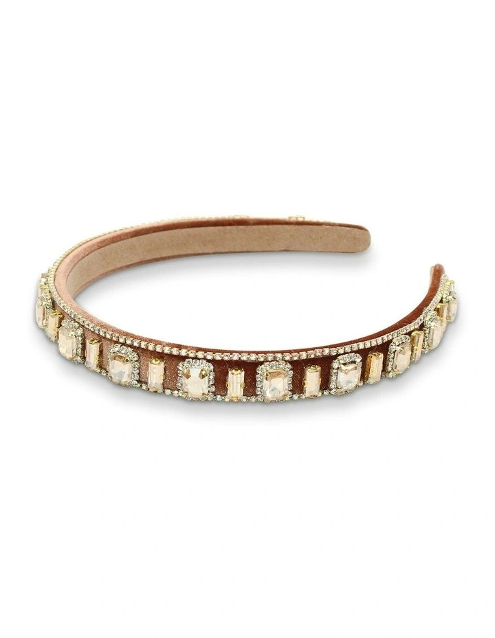 Sabine Headband in Gold image 5