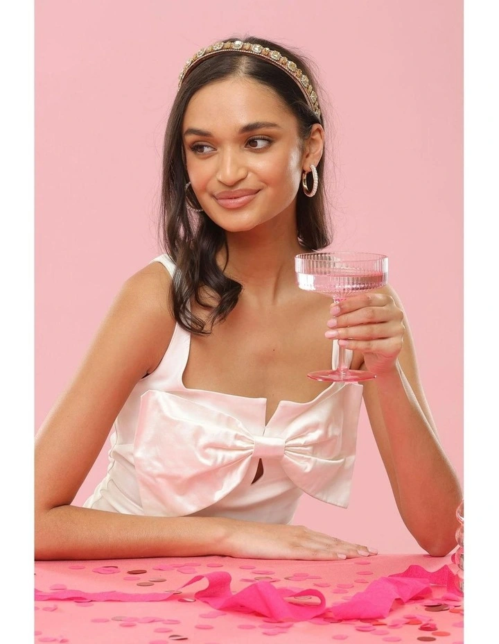 Sabine Headband in Gold image 7