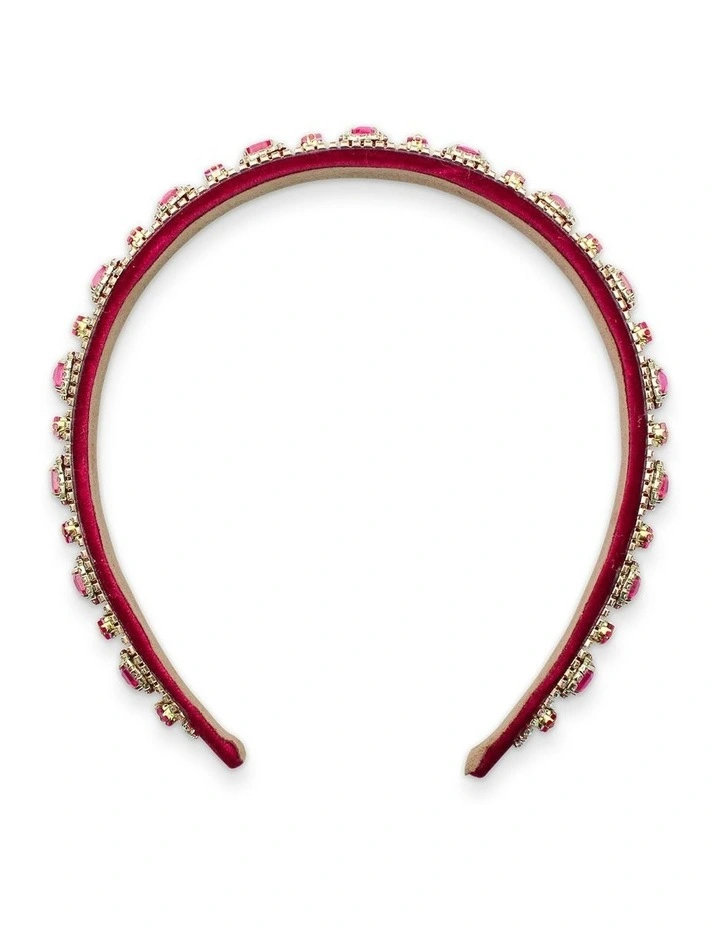 Sabine Headband in Hot Pink image 5
