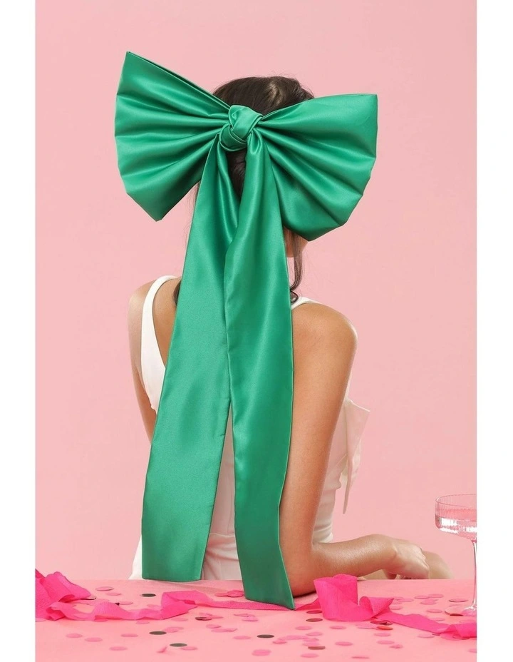 Carmen Bow in Emerald Green image 2