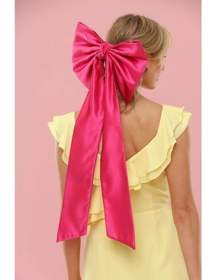 Carmen Bow in Hot Pink image 2