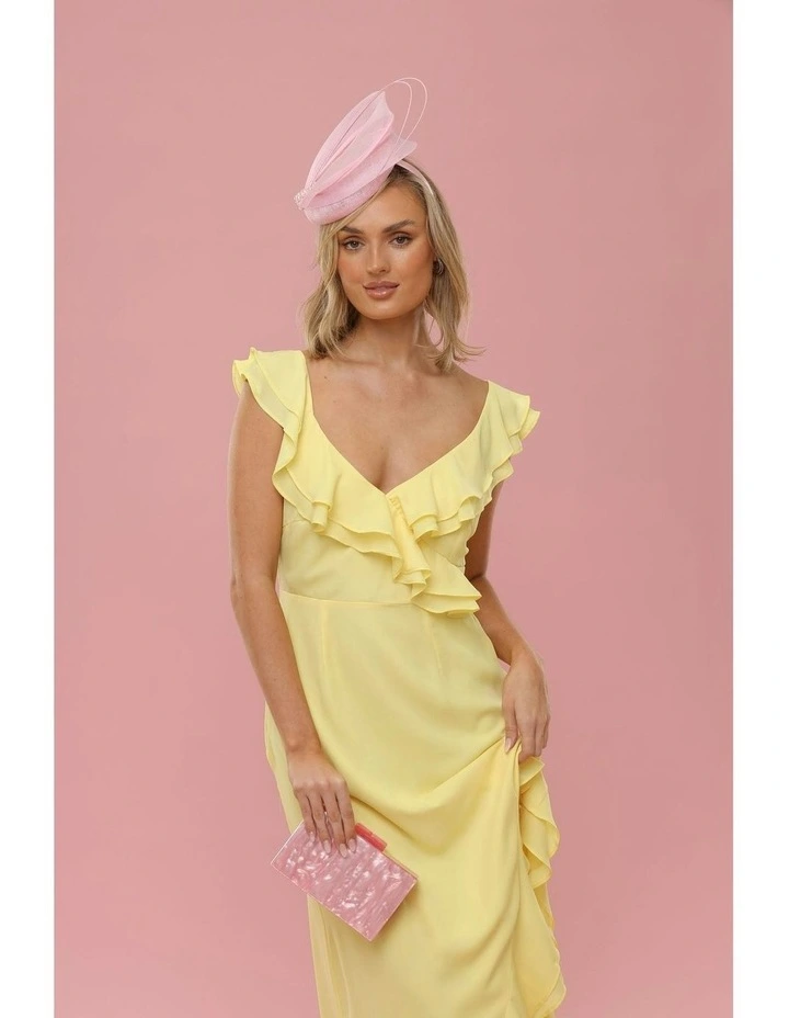 Molly Fascinator in Blush Pink image 2