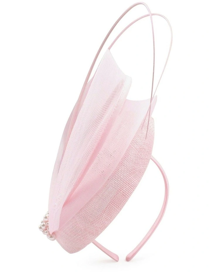 Molly Fascinator in Blush Pink image 4