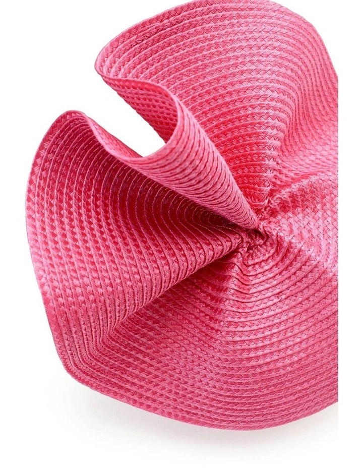 Zaria Fascinator in Hot Pink image 5
