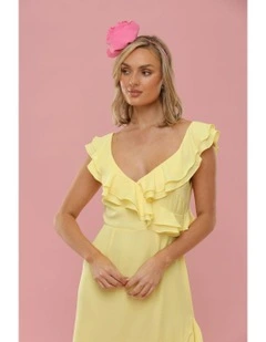 Amy Fascinator in Candy Pink