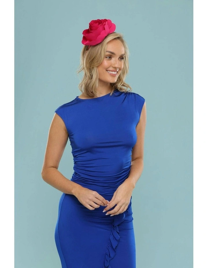 Amy Fascinator in Hot Pink image 3