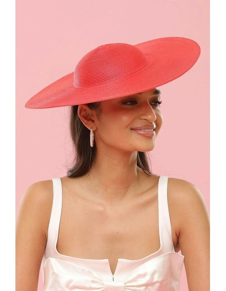 Mona Racewear Plate Hat in Red image 5