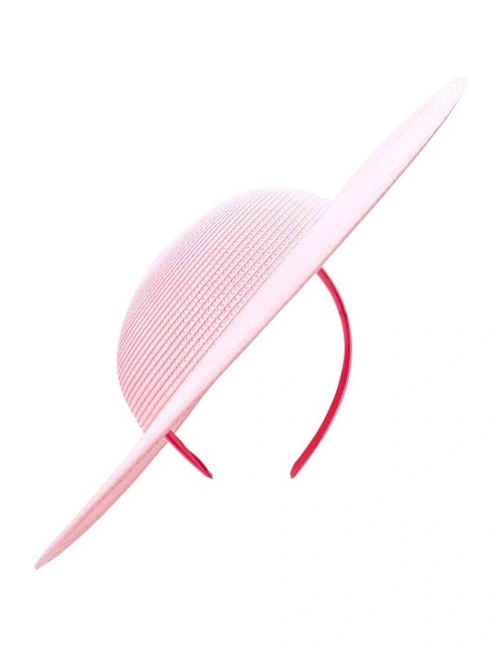 Mini Mona Racewear Plate Hat in Candy Pink image 1