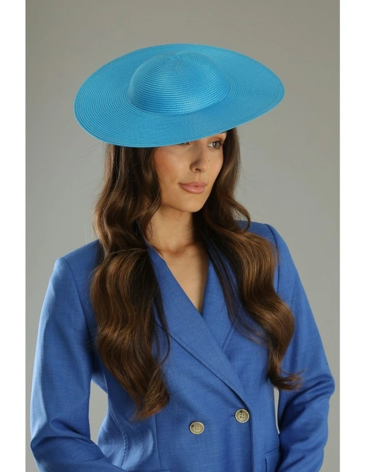 Mini Mona Racewear Plate Hat in Ocean Blue image 1