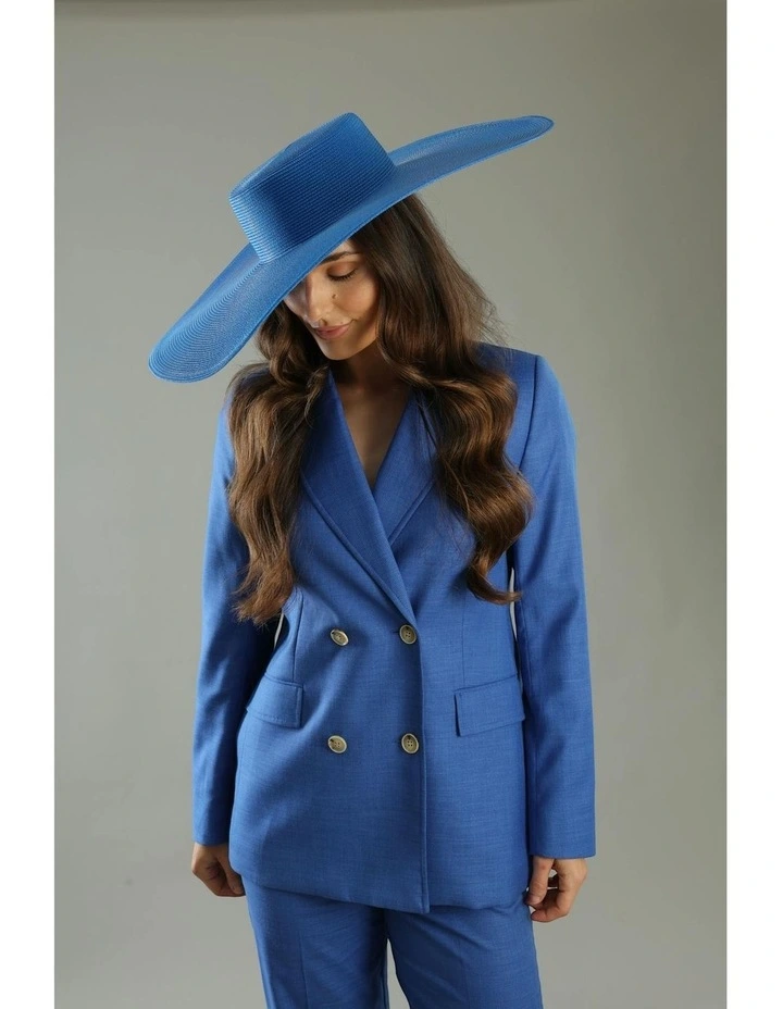 Savannah Racewear Boater in Royal Blue image 2