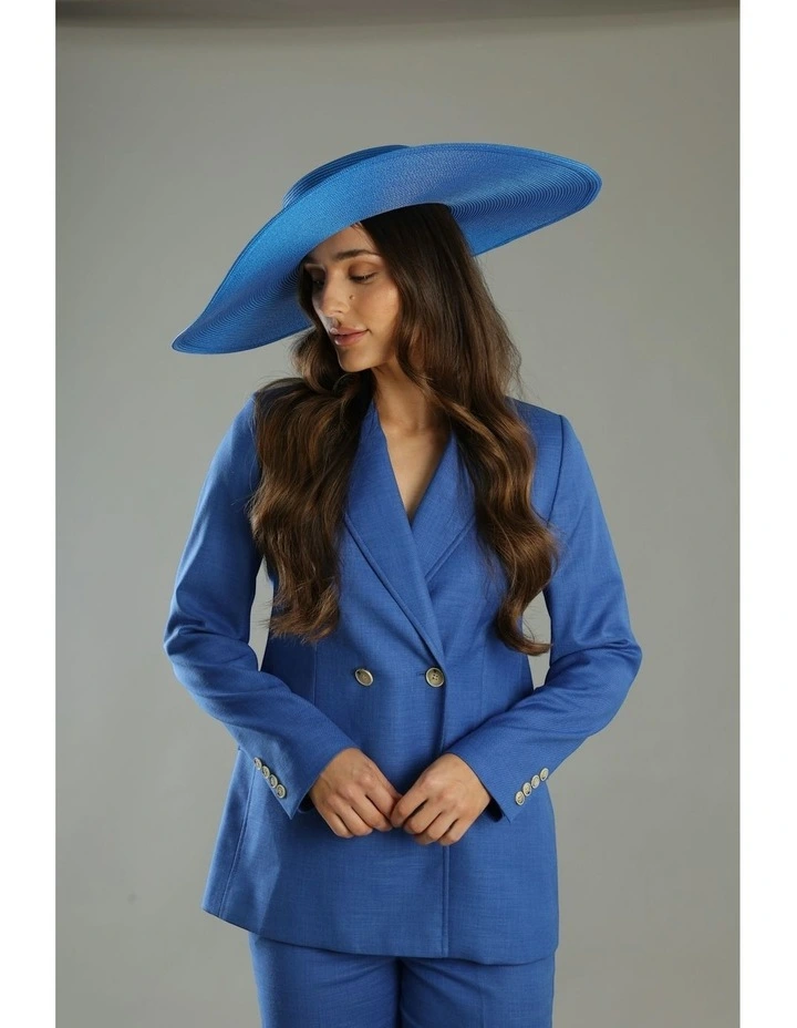Savannah Racewear Boater in Royal Blue image 4