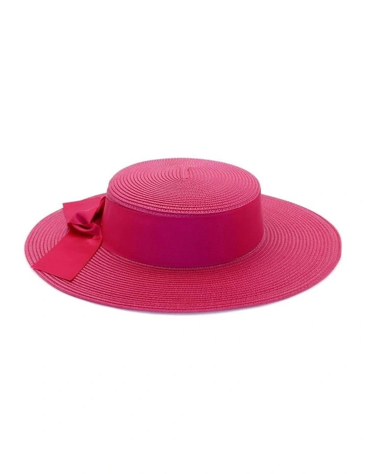 Clarke Boater in Hot Pink image 2