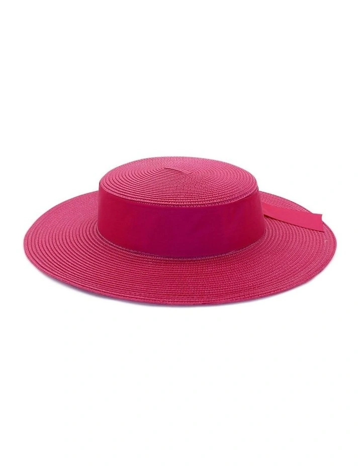 Clarke Boater in Hot Pink image 3