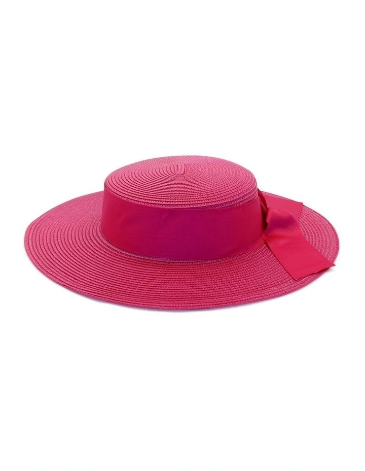Clarke Boater in Hot Pink image 4