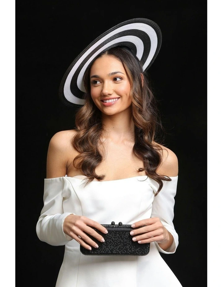 Shay Clutch in Black image 2