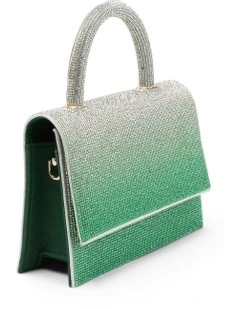 Odette Top Handle Bag in Green