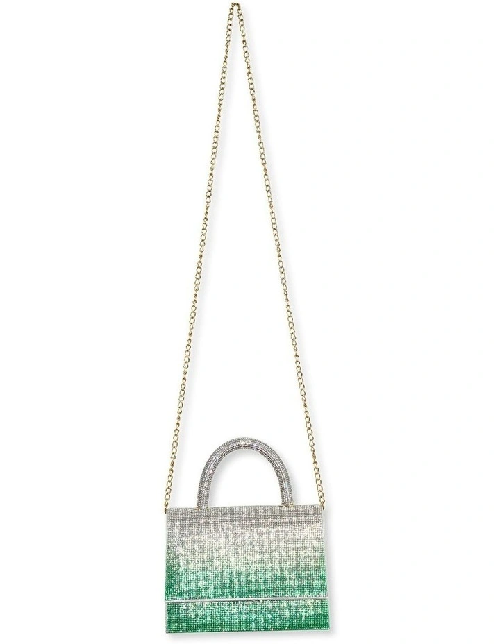 Odette Top Handle Bag in Green image 3