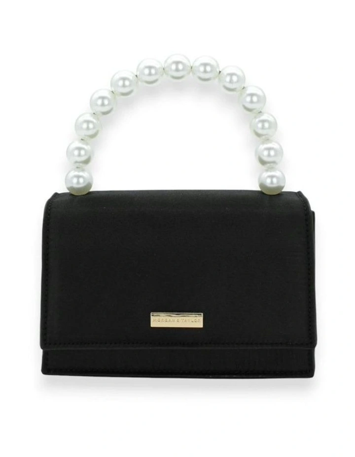 Melanie Top Handle Bag in Black image 1