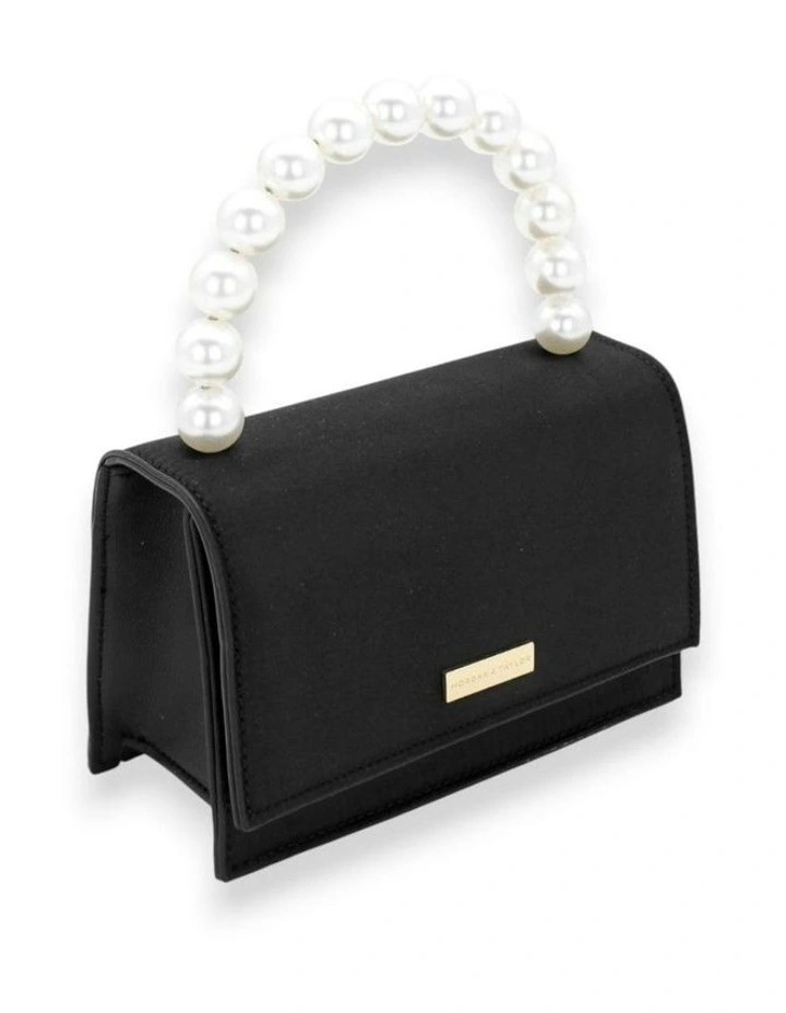 Melanie Top Handle Bag in Black image 4
