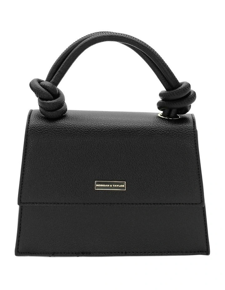 Naomi Top Handle Bag in Black image 1